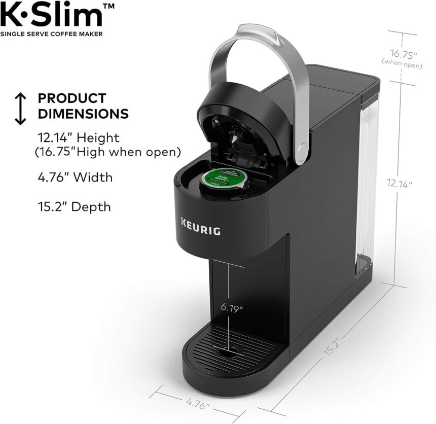 Keurig K-Slim Single Serve Coffee Maker: Streamlined and Elegant Design Review